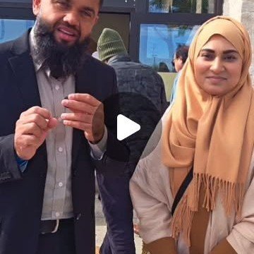 Marina Qureshi speaking about Islamic Heritage Month